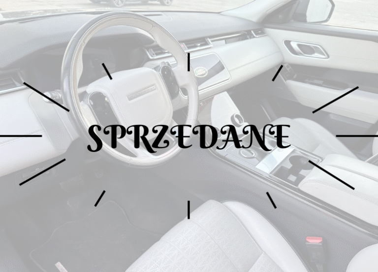 SPRZEDANE!!! Land Rover Range Rover Velar D300 Dynamic HSE – 2017 – Kredyt – Leasing – Ubezpieczenie