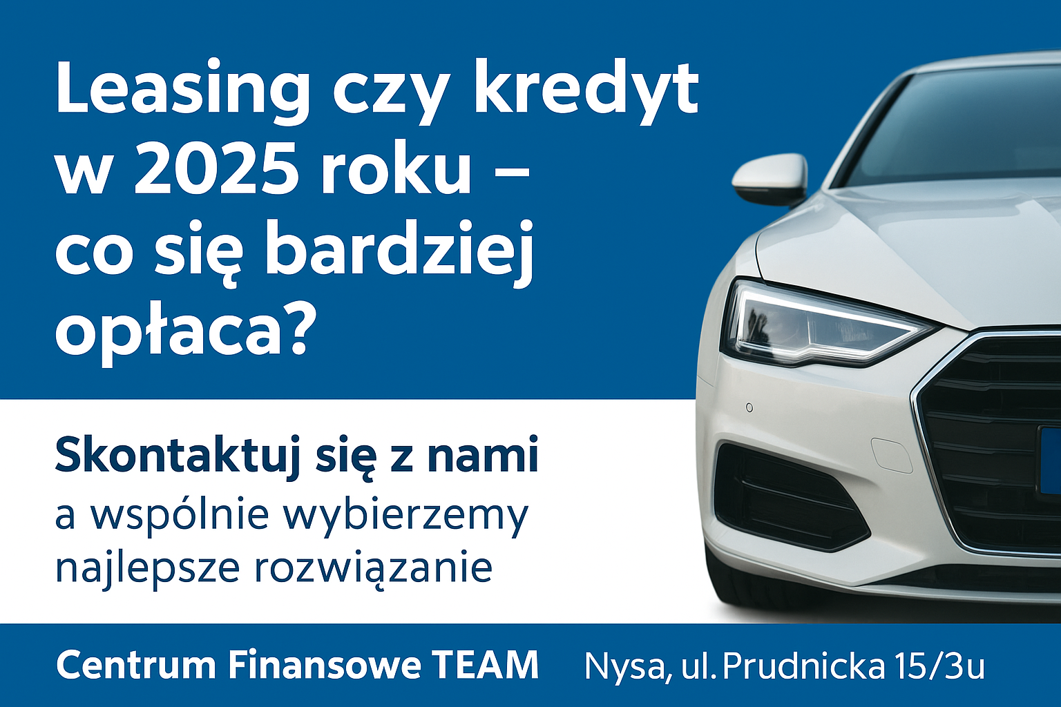 Leasing czy Kredyt
