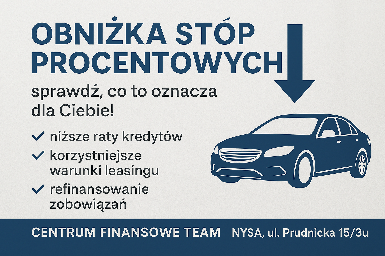 Obniżka stóp Procentowych