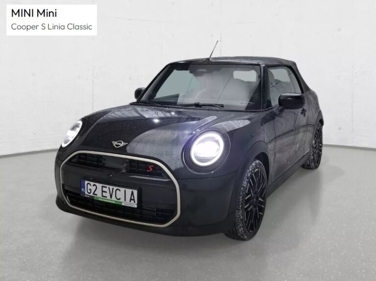 MINI Cooper S Linia Classic – Kabriolet – 2025 – 3 091 km – Leasing / Kredyt / Ubezpieczenie