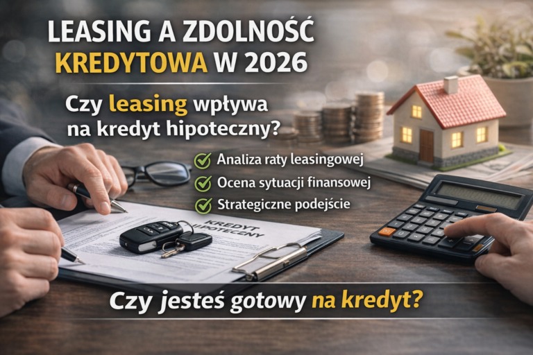 Leasing a zdolność kredytowa w 2026