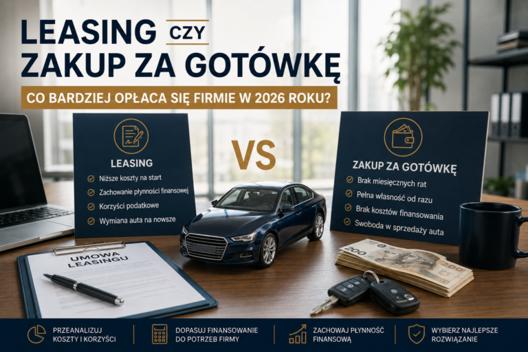 Leasing czy zakup za Gotówkę